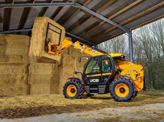 JCB Teleskoplader im Einsatz